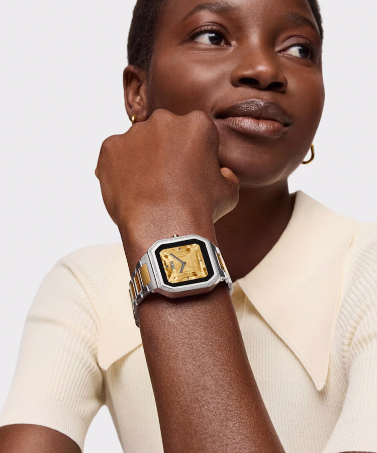 Relógio Tous B-Connect Smartwatch Bicolor e Zircónias