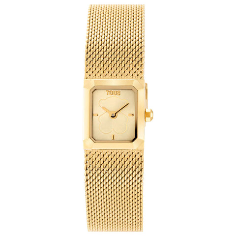 Relógio Tous Mini Mesh Dourado