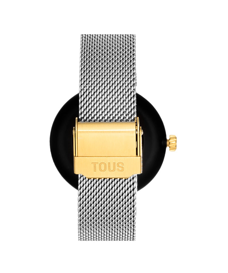 Relógio Tous S-Connect Smartwatch Bicolor Mesh Relevo