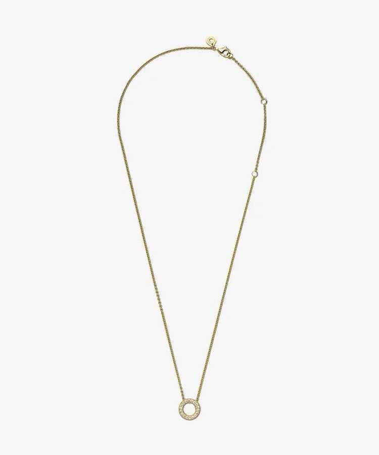 Colar Pandora  Shine Logo  Pavé Circle