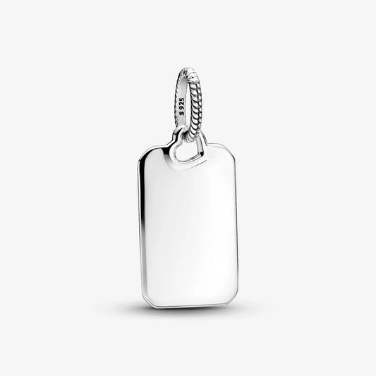 Pendente Pandora Pendente Rectangular Gravável