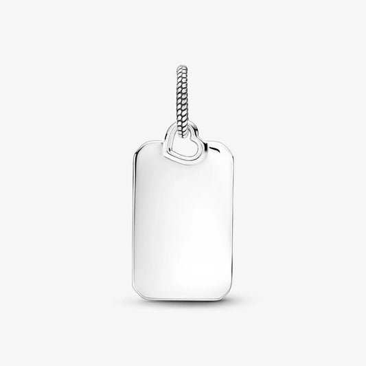 Pendente Pandora Pendente Rectangular Gravável