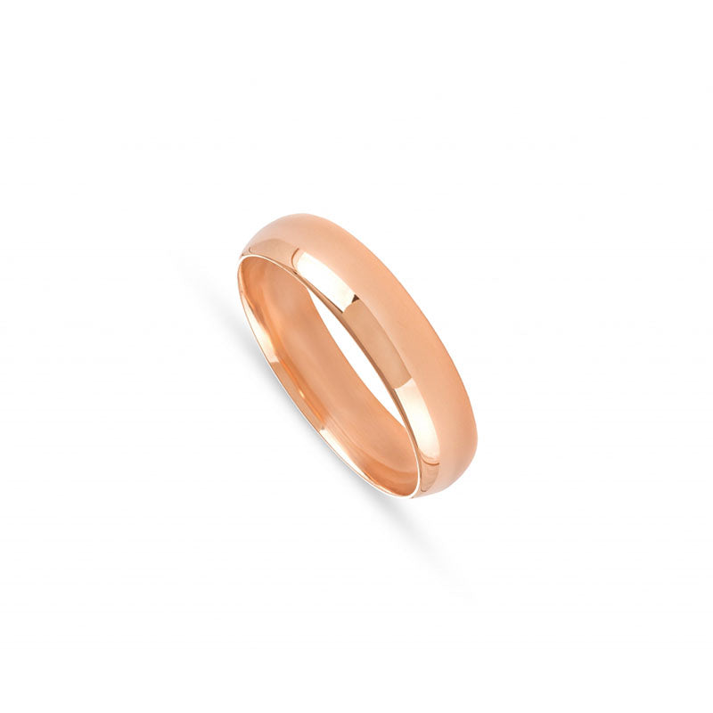 Aliança de Casamento Ouro Rosa 5.5 mm
