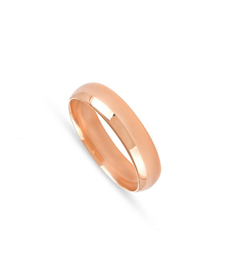 Aliança de Casamento Ouro Rosa 5.5 mm
