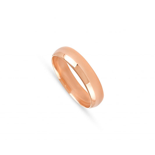 Aliança de Casamento Ouro Rosa 5.5 mm