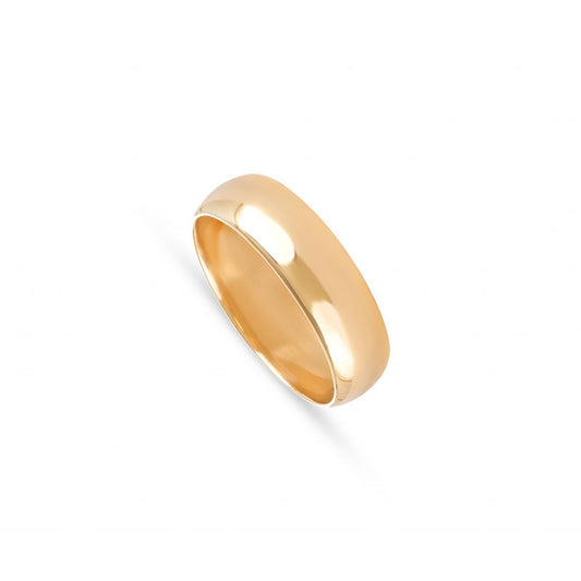 Aliança de casamento ouro amarelo 6.5 mm