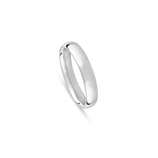 Aliança de casamento ouro branco