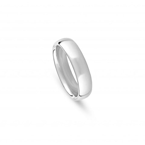 Aliança de casamento ouro branco - 4424J