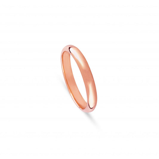 Aliança de casamento ouro rosa - 5402T