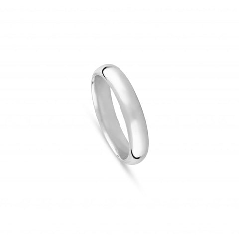 Aliança de casamento ouro branco - 5403J