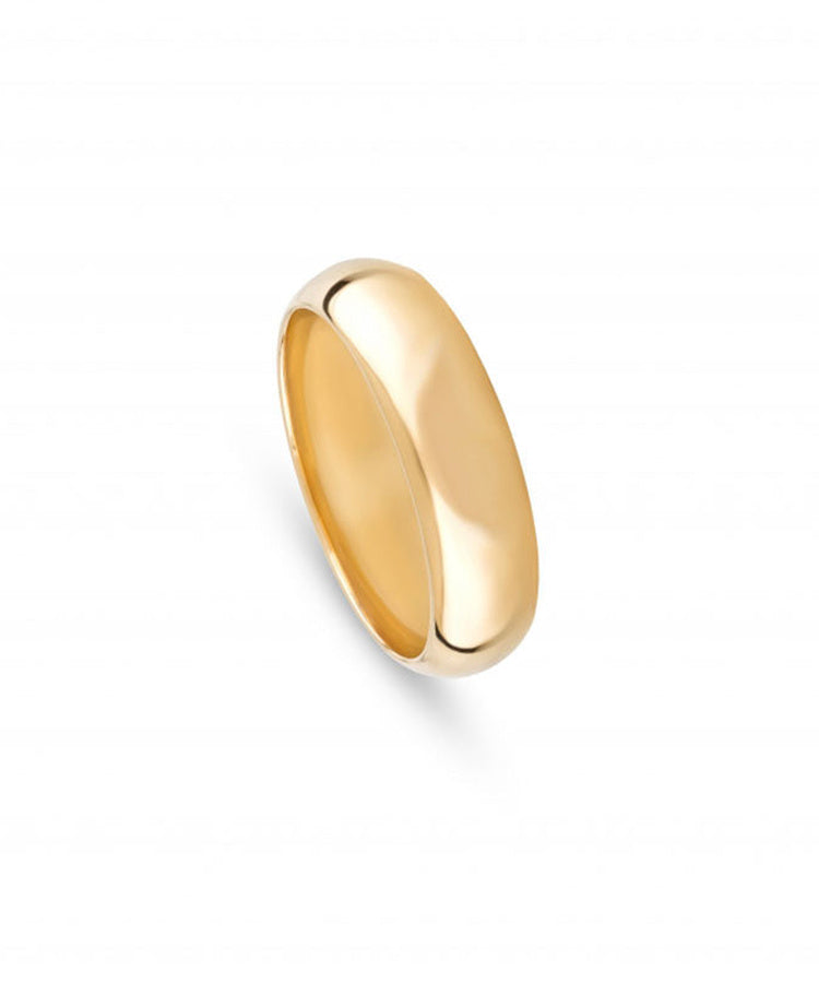 Aliança de casamento ouro amarelo 6 mm - 5405