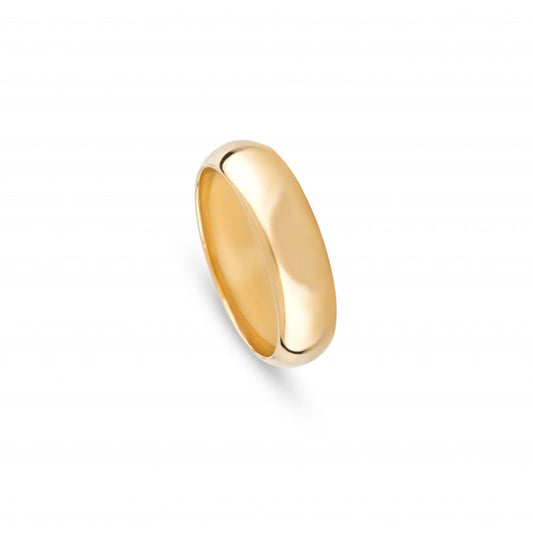 Aliança de casamento ouro amarelo 6 mm - 5405
