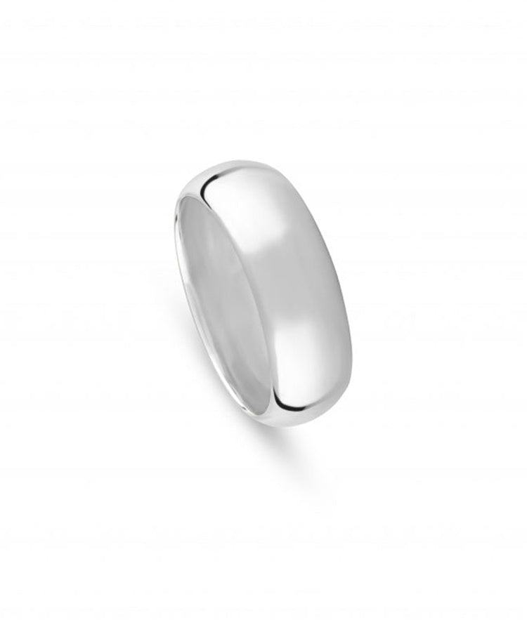 Aliança de casamento ouro branco - 5406J