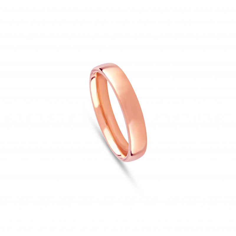 Aliança de Casamento Ouro rosa 5413T