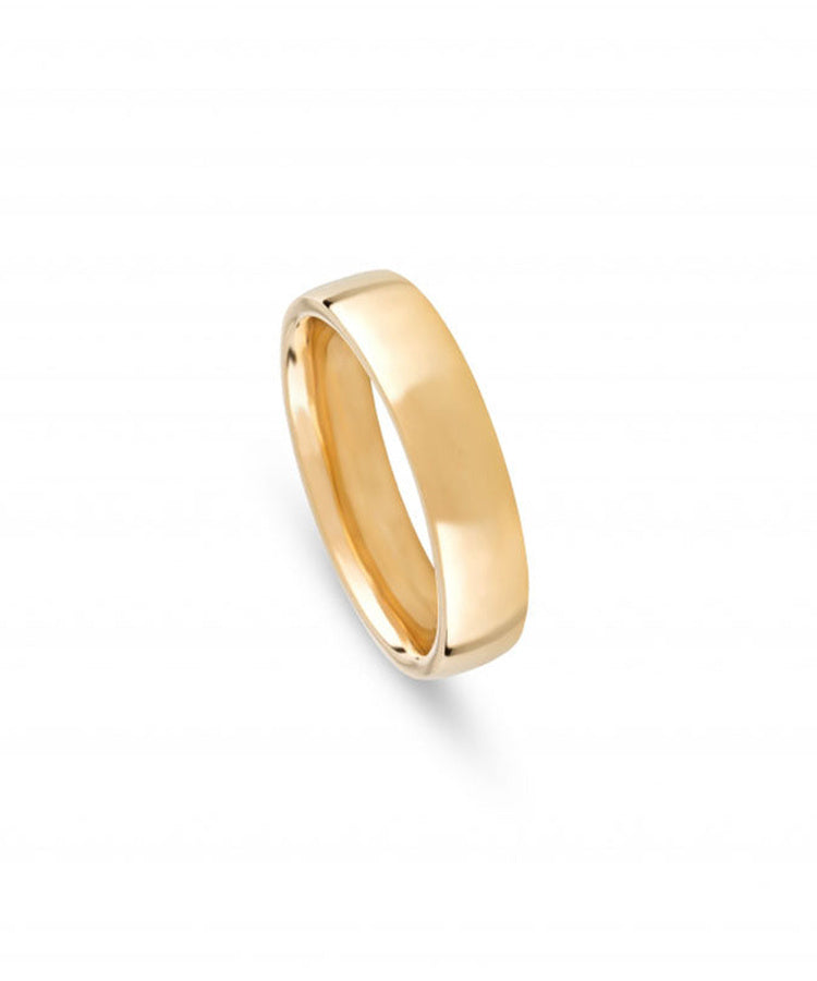 Aliança de Casamento Ouro Amarelo 5 mm - 5414