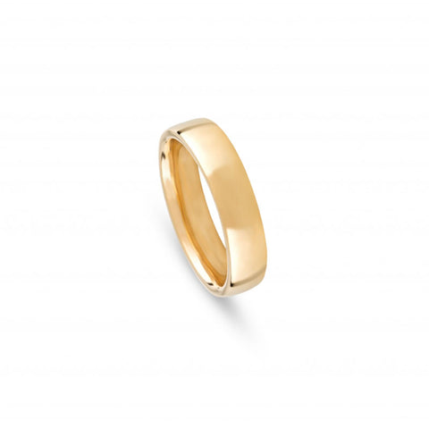 Aliança de Casamento Ouro Amarelo 5 mm - 5414