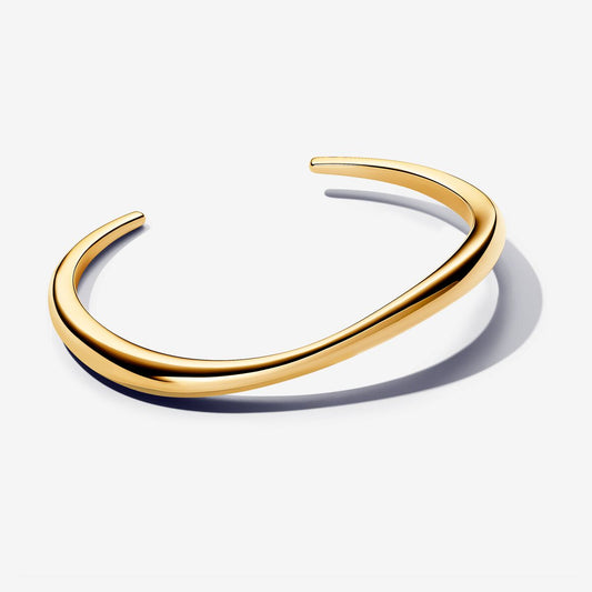 Pulseira Pandora aberta com design orgânico