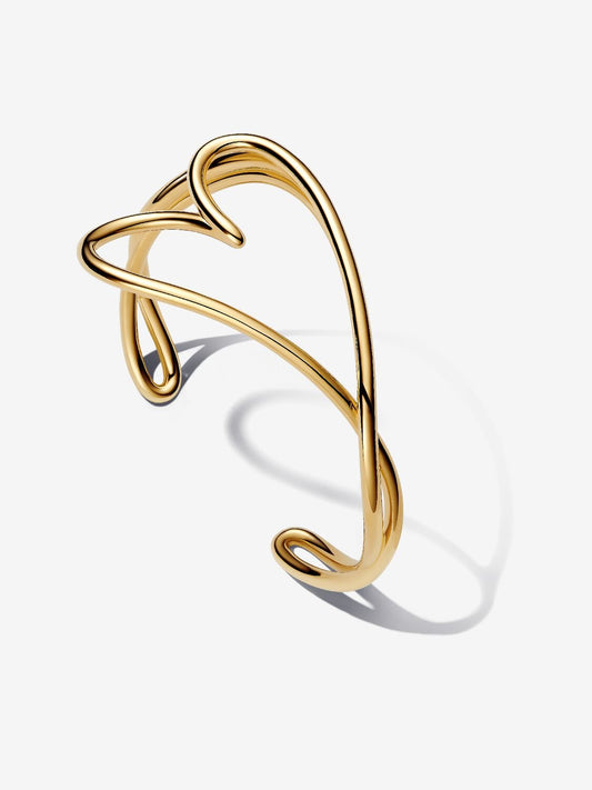 Pulseira Coração com Forma Orgânica Pandora