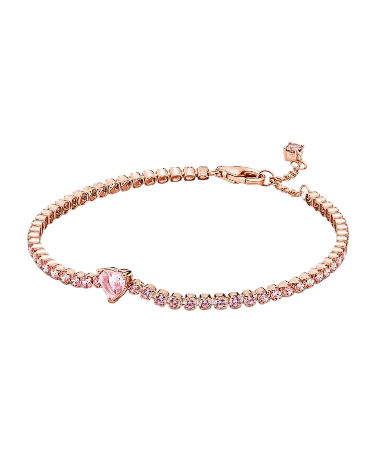 Pulseira Pandora Rose Sparkling Heart