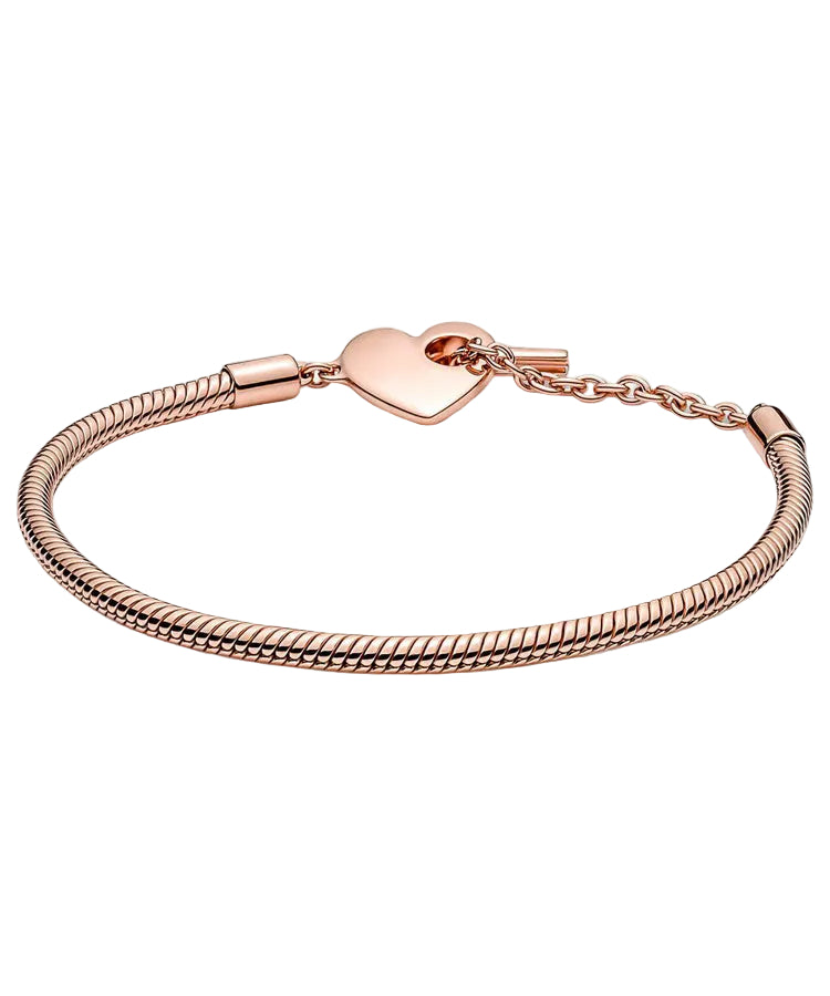 Pulseira Pandora Heart T-Bar Snake