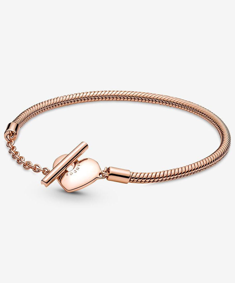 Pulseira Pandora Heart T-Bar Snake