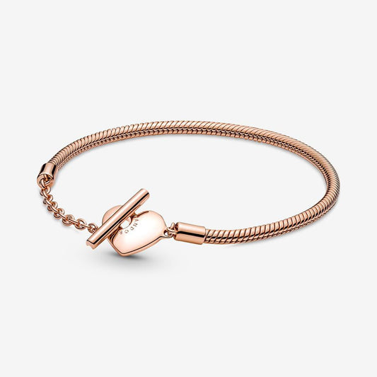 Pulseira Pandora Heart T-Bar Snake