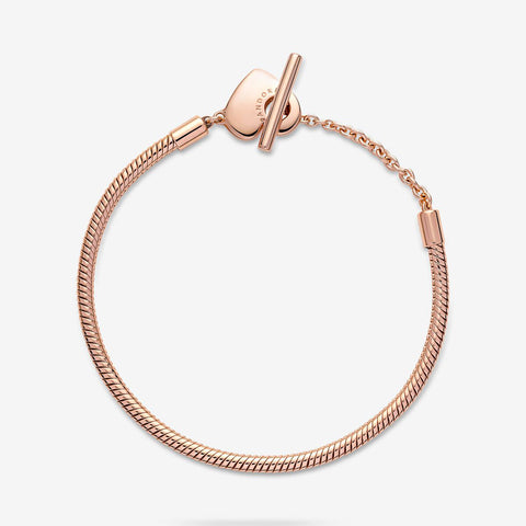 Pulseira Pandora Heart T-Bar Snake