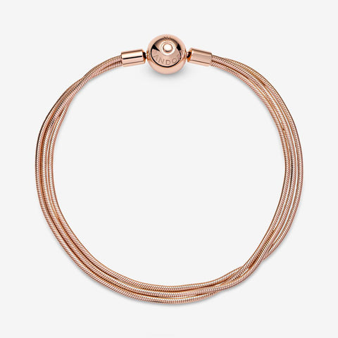 Pulseira Pandora Rose Moments Multi Snake