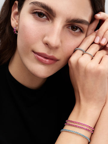Pulseira Pandora Ténis Pavé Brilhante