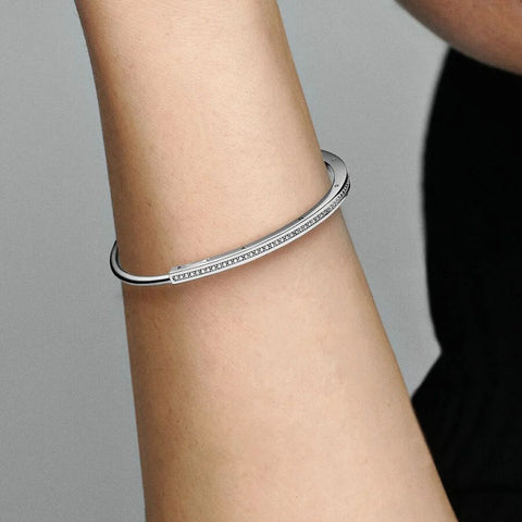 Pulseira Pandora Signature I-D  Pavé