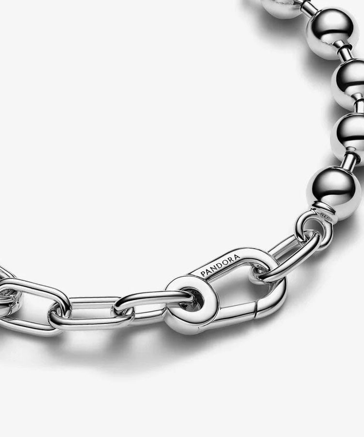 Pulseira Pandora ME Metal Bead and Link Chain