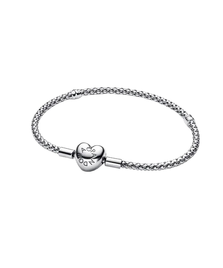 Pulseira Fecho em Coração Pandora