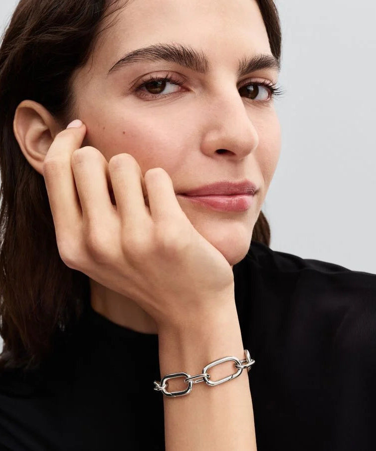 Pulseira Pandora Corrente de Elos Volumosos