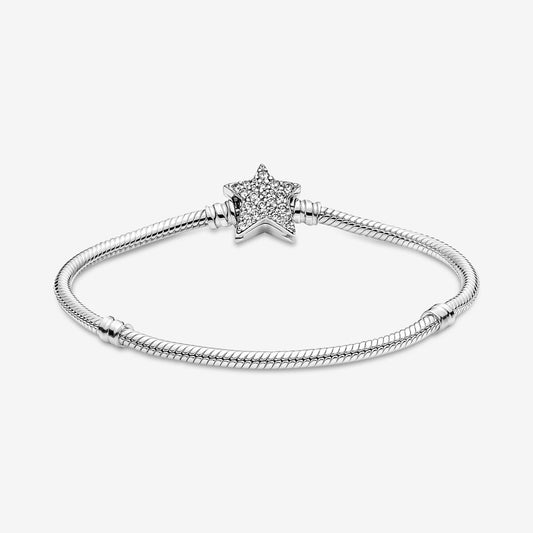 Pulseira Pandora Moments Asymmetric Star Snake