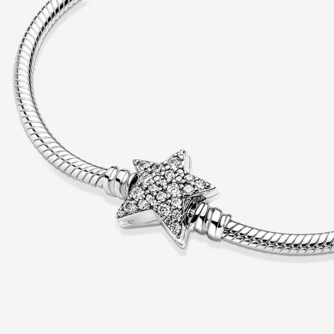 Pulseira Pandora Moments Asymmetric Star Snake