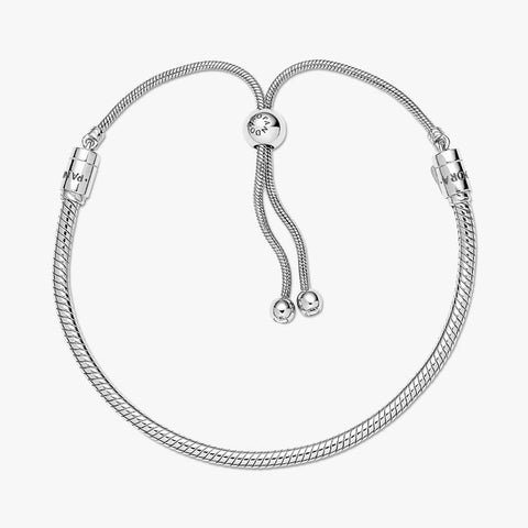Pulseira Deslizante Malha Snake Pandora