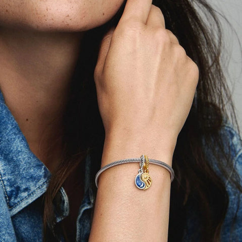 Conta Pandora Splittable Sun and Moon