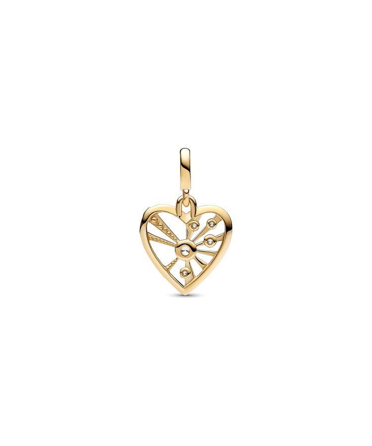 Conta Pandora ME Heart and Rays Medallion