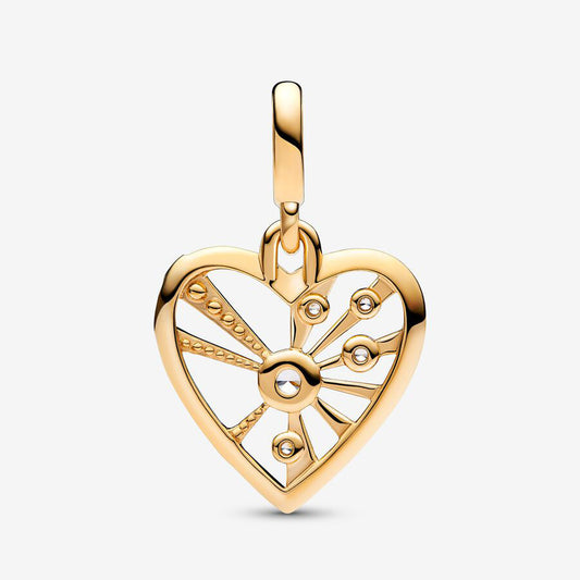 Conta Pandora ME Heart and Rays Medallion