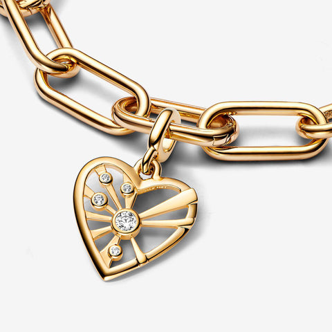 Conta Pandora ME Heart and Rays Medallion