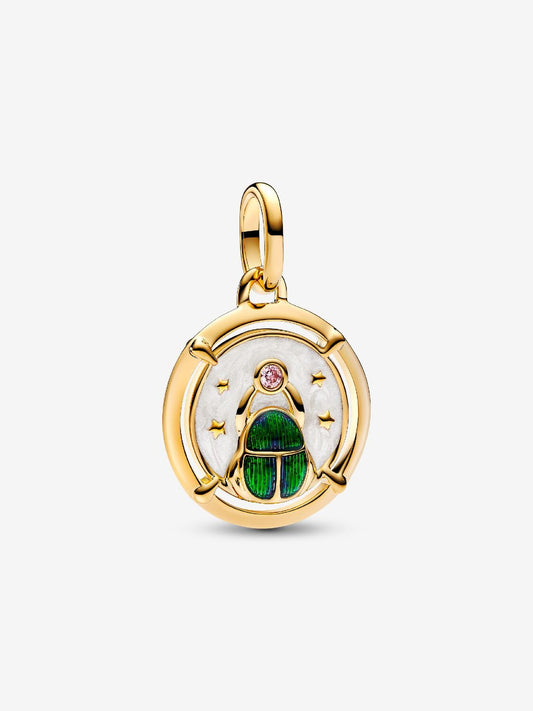 Conta Medalhão Escaravelho