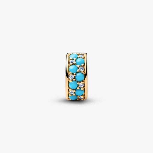 Clip Pandora Azul Aqua