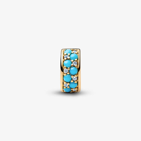Clip Pandora Azul Aqua