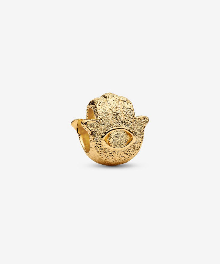 Mini Conta Mão Hamsa Texturada Pandora