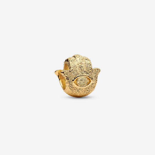Mini Conta Mão Hamsa Texturada Pandora