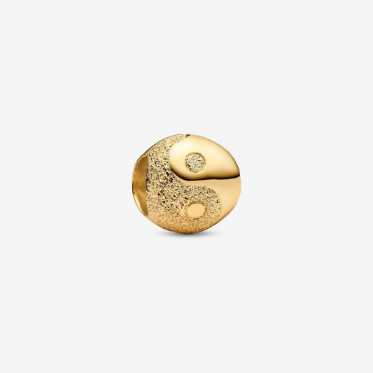 Mini Conta Yin e Yang Texturada Pandora
