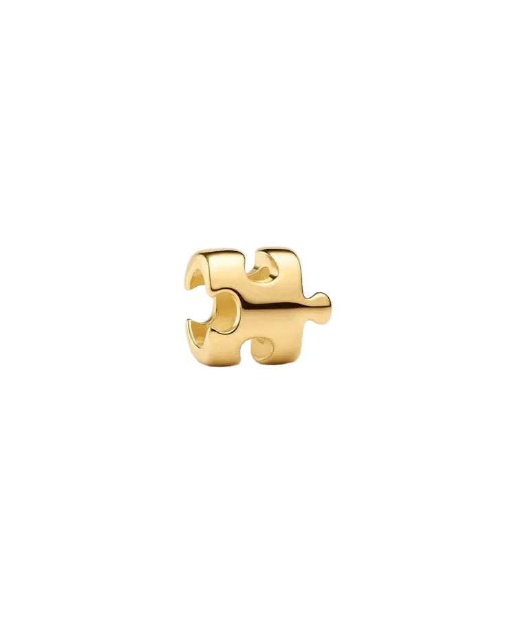 Mini Conta Pandora Peça de Puzzle