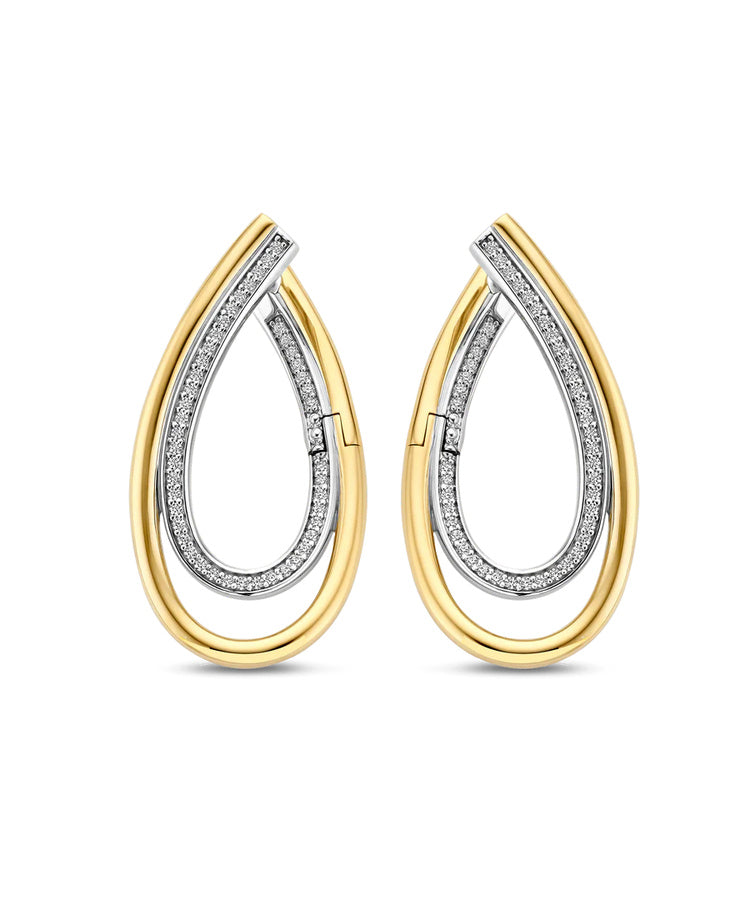Brincos Ti Sento Organic Zirconia 78051ZY