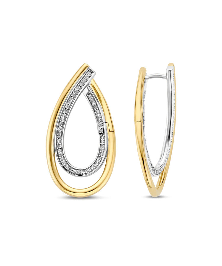 Brincos Ti Sento Organic Zirconia 78051ZY