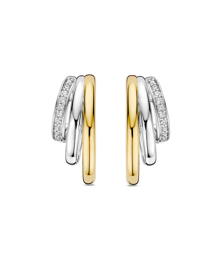 Brincos Ti Sento Zirconia Structure 78068ZY